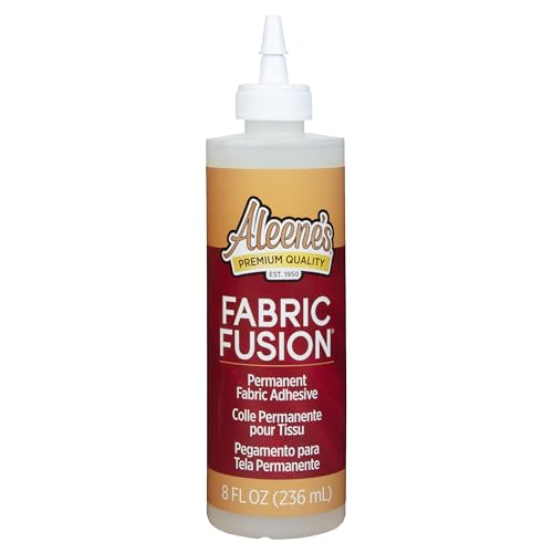 Aleene's Fabric Fusion Glue 8 fl oz - Permanent No-Sew Adhesive