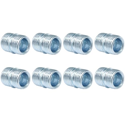 8-Pack Metal Rack Connectors for 18mm Wire Shelving