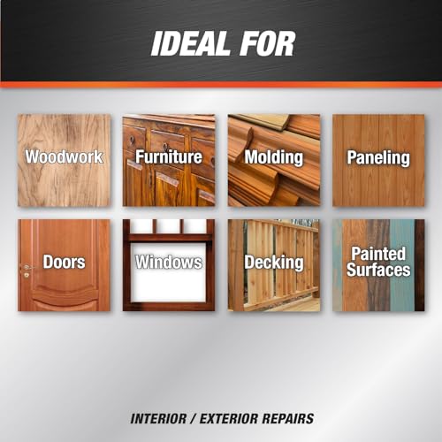 DAP Plastic Wood Latex Filler, White, 6 Oz – Professional Wood Repair