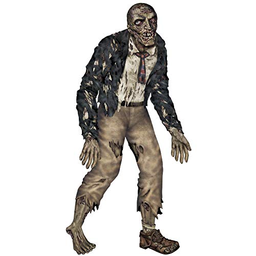 Beistle 2-Pack Jointed Zombies - 6ft Halloween Decor