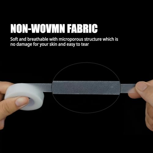 PE Eyelash Extension Tape - Breathable Micro-Hole Lash Tape 4 Rolls