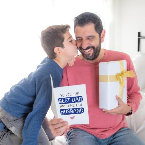Funny Husband Birthday & Father's Day Card - Blank Inside