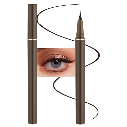 Anwuozu Brown Liquid Eyeliner Waterproof Precision Tip Matte Eye Liner