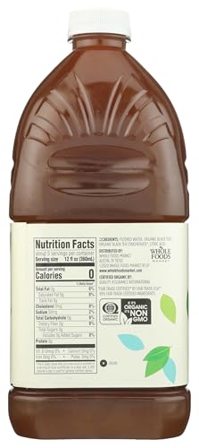 Organic Unsweetened Black Tea - 64 Fl Oz by 365 Whole Foods