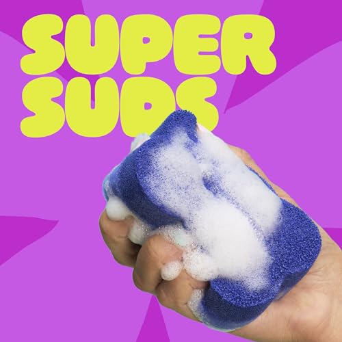 Scotch-Brite Brite 2-Sided Scrub & Wipe Kitchen Sponge Midnight Mode 6 Pack