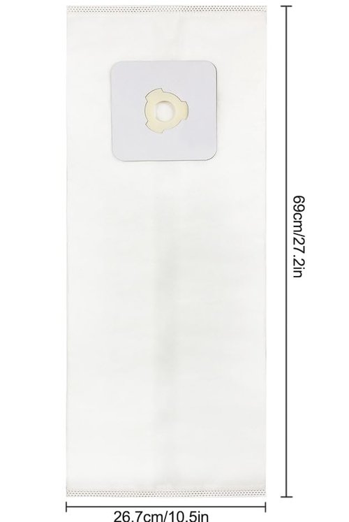 Vacurama Premium Central Vacuum Bags Compatible for CycloVac TDSAC93C, MVac TDSAC93M & the Solution 800 Central Vac Systems. High Efficiency, Tear-Resistant, 3-Notch Opening, 5 Gallon. (3 Bags)