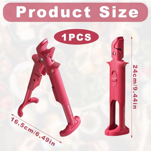 2-in-1 Silicone Anti-Scald Hot Plate Gripper Tongs - Safe & Easy Use