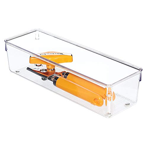 iDesign Linus Medium Drawer Organizer Tray 4" x 12" x 3"
