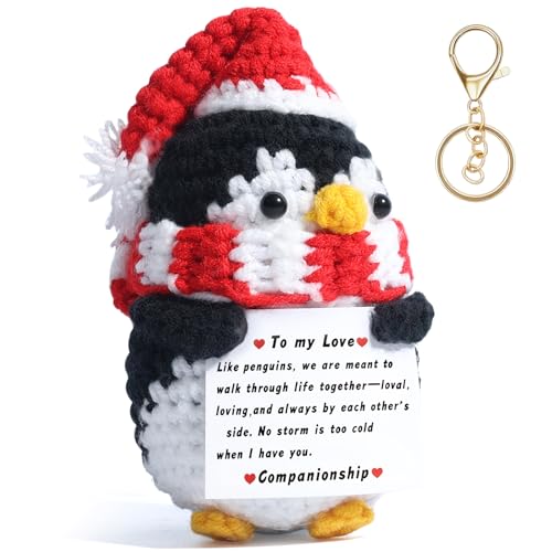 Handmade Crochet Penguin Gift for Couples - Romantic Keepsake