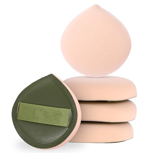 ZEYIYER 5 PCS Foundation Sponge Powder Puff Teardrop Makeup Sponges