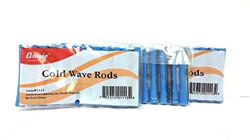Annie Cold Wave Rods Short #1113 3 Packs 36 Total Pieces