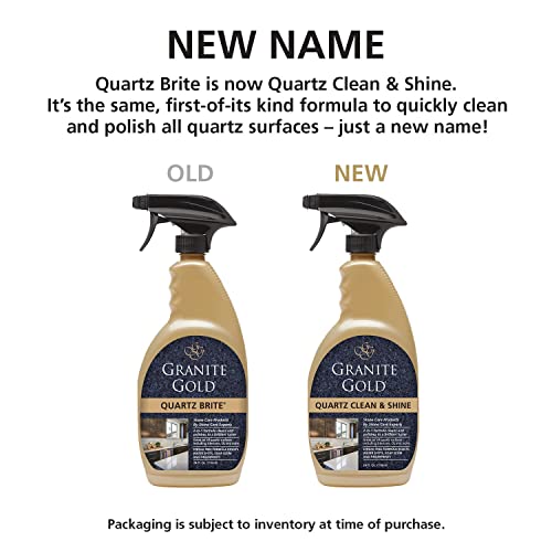 Granite Gold Quartz Clean & Shine 2-in-1 Spray, 24 Fl Oz