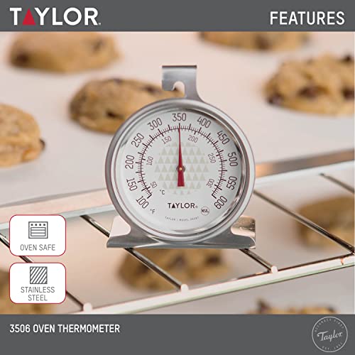 Taylor Large 2.5 Inch Dial Oven Thermometer - Model 3506