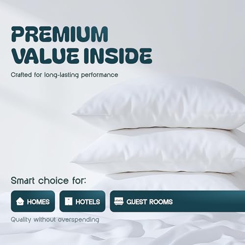 Ultra-Soft King Pillow Covers with Zipper - 2 Pack, 20x36
