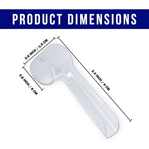ibrush 4 Pack Electric Toothbrush Head Covers Protective Caps for Oral-B
