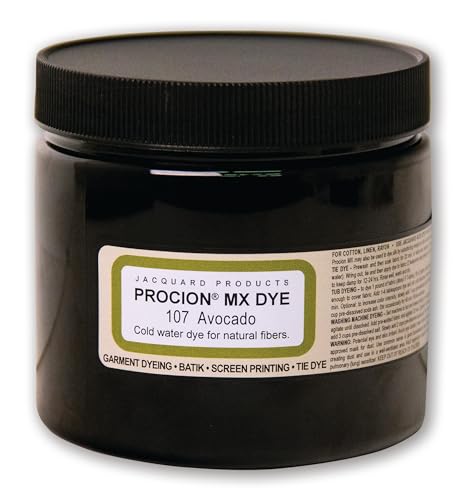 Jacquard Procion MX Dye - Avocado 8oz for Vibrant Fabric Colors