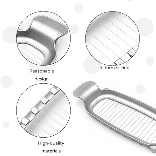 Gyinere Stainless Steel Butter Slicer with Wire Cutter for Cheese Squares