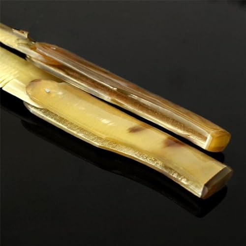 Foldable Yak Horn Beard Comb - Portable Pocket Grooming Tool