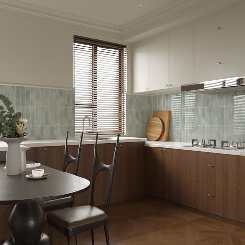 Luxury Grey Peel and Stick Subway Tile Backsplash - 2.56"x10.23"