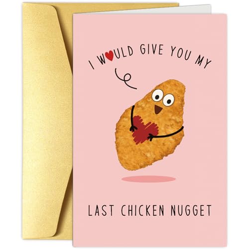 Funny Food Valentine's Day Card - Cute Anniversary Gift