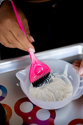 FRAMAR Classic Hair Color Brush – Pink Professional Hair Dye Applicator
