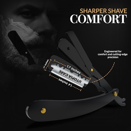 Utopia Care Single Edge Stainless Steel Razor Blades 100 Count