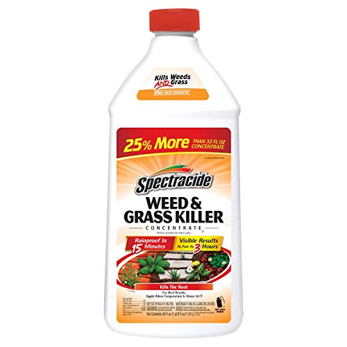 Spectracide Weed & Grass Killer Concentrate - 40 Oz for Driveways