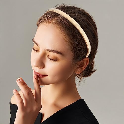 ANBALA Gold Metal Headbands for Women and Girls Thin Fashion Hair Accessories