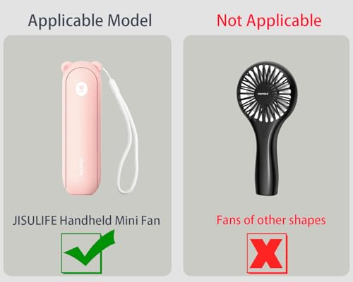 Hard EVA Travel Case for Mini Fan, 3-in-1 Portable USB Rechargeable Fan Protection
