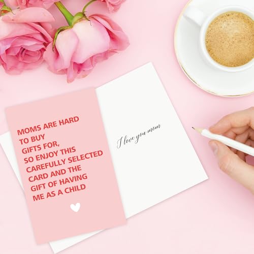 Funny Mother's Day Card - Humorous Greeting Card with Envelope