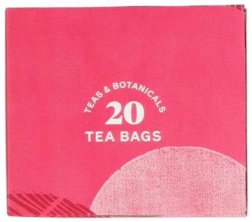 Allegro Organic Rose Tulsi Herbal Tea Bags, Naturally Caffeine-Free, 20 ct