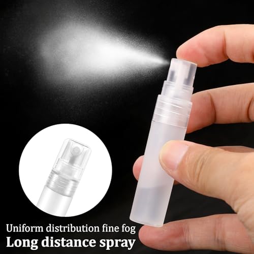 FAIRY CORA 6-Pack 5ml Refillable Travel Spray Bottles for Perfume and Essential Oils