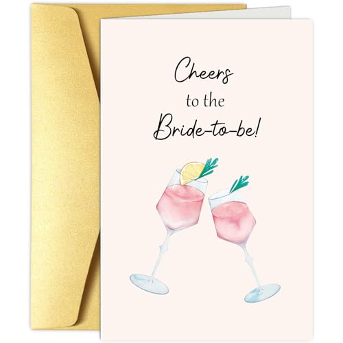 Funny Bridal Shower Card - Wedding Congratulations & Bachelorette Gift