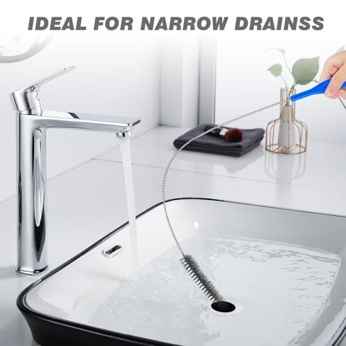 Flexible Drain Cleaning Brush for Kitchen Sinks & Toilets