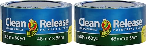 Duck Blue Painter's Tape, 1.88-Inch x 60-Yard, Pack of 2