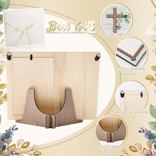 Baptism Photo Frame for Boys & Girls with Gift Box - 4" x 6" Keepsake