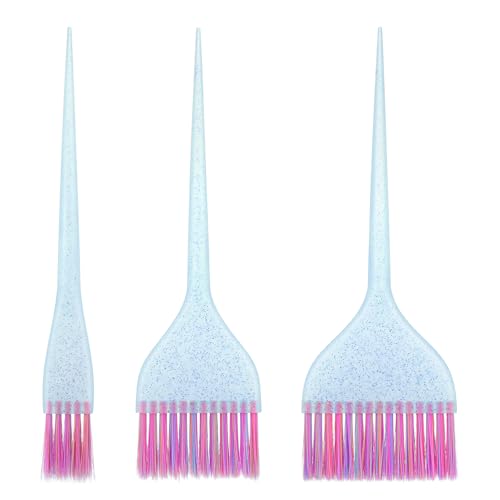 LXUEJIE 3-Piece Hair Dye Brush Set - Professional Salon Color Applicators