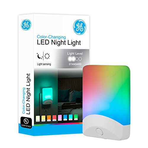 GE Color Changing Night Light with Dusk to Dawn Sensor