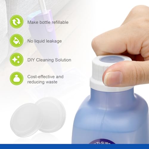 LANMU Silicone Gasket for Swiffer WetJet Refill Bottle - 10 Pack