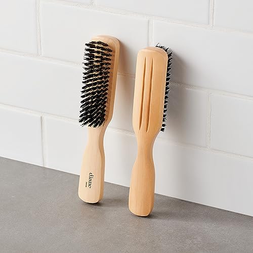 Diane Hard Nylon Bristle Styling Brush for Men & 360 Waves