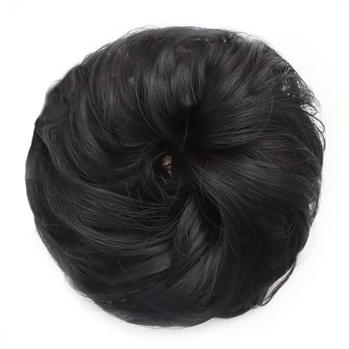 DATSRXI Large Messy Bun Hair Piece Synthetic Curly Updo Hair Scrunchie