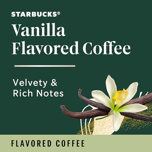 Starbucks Vanilla Ground Coffee - 6 Pack of 11 oz Bags