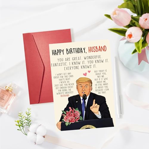 Funny Birthday Card for Dad, Husband & Grandpa - 5x7