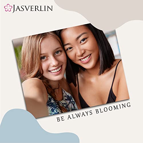 JASVERLIN Dark Brown Hair Elastics 50-Pack No Damage Ponytail Holders