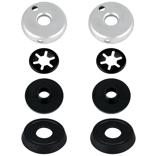 3000005094 Compatible Replacement Pump Cup Kit for Coleman Lanterns & Stoves ? Includes Nitrile Rubber Pump Caps, Metal Nuts, and Plastic Caps for Airtight Seal