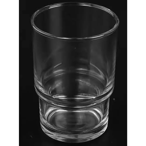 Transparent Bathroom Tumbler Cup for Toothbrush & Makeup Brushes