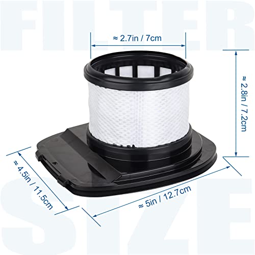 Sgizoku HEPA & Foam Vacuum Filter Set for Shark Rocket IX140-IX142, WZ250, UZ145