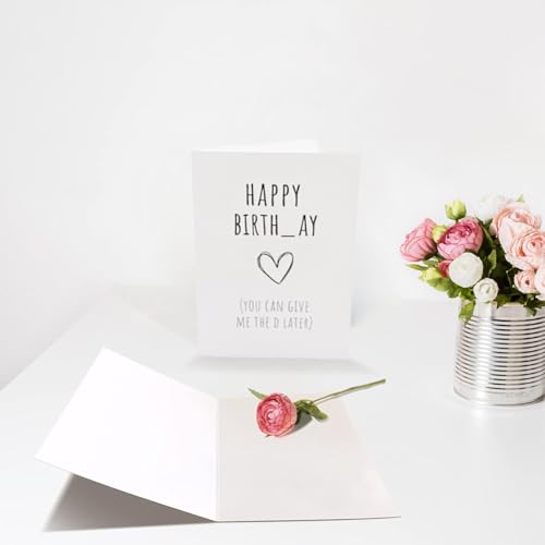 Funny Birthday Card for Men - Humorous Gift for Husband & Boyfriend