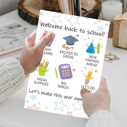 First Day of School Greeting Card - Back to School Gift (Model 087)