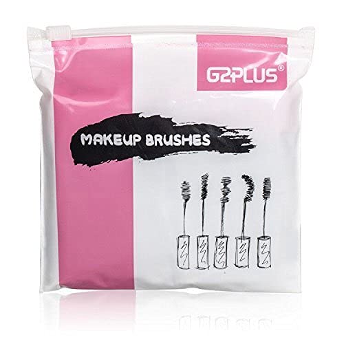 G2PLUS 100PCS Disposable Eyelash Brushes & Adjustable Mascara Wands